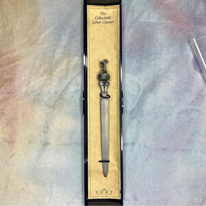 Vintage Pewter Letter Opener By Fort Golf Bag